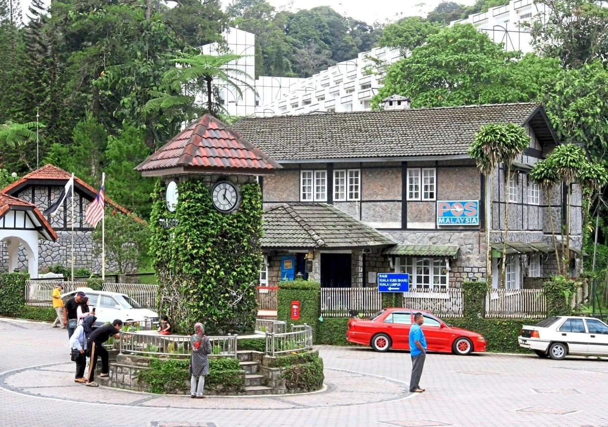 Tháp đồng hồ kiểu Anh ở Fraser’s Hill