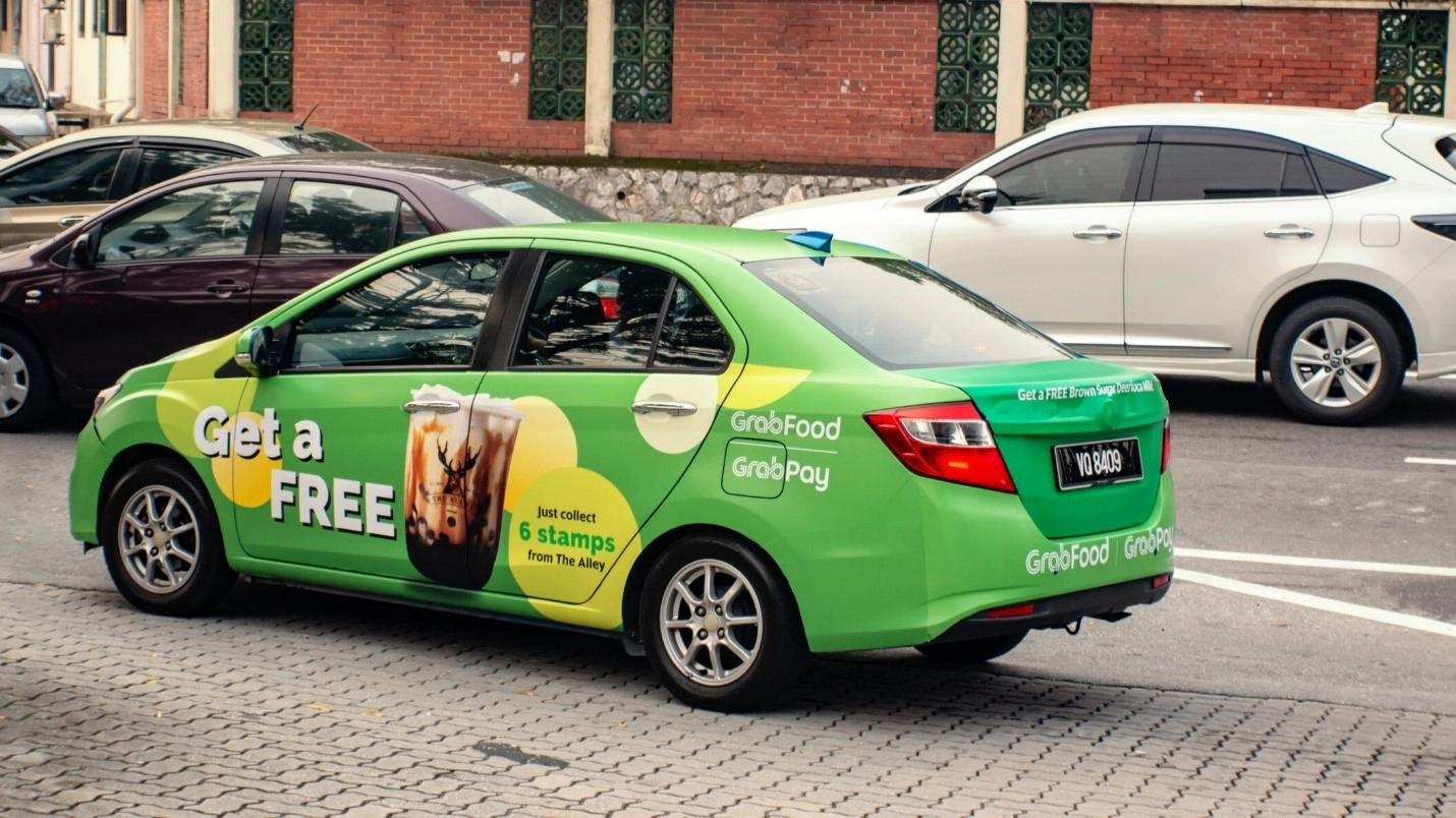 Grab car ở Malaysia