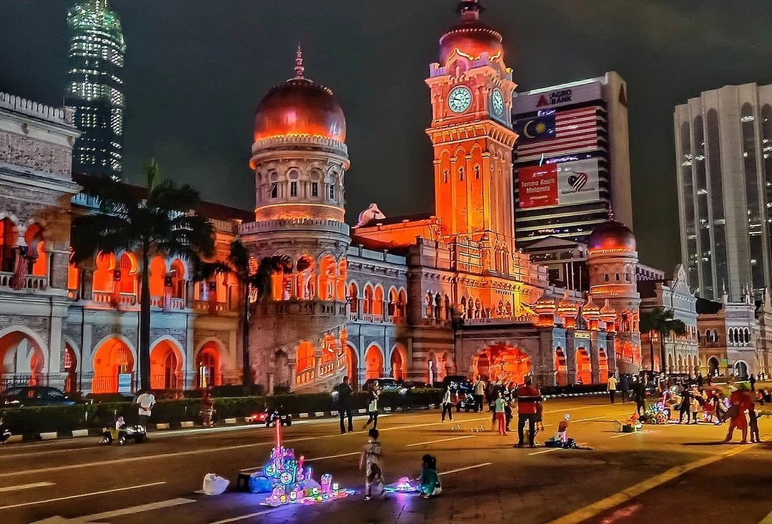 Tòa nhà Sultan Abdul Samad. Ảnh: @imagesofmalaysia.