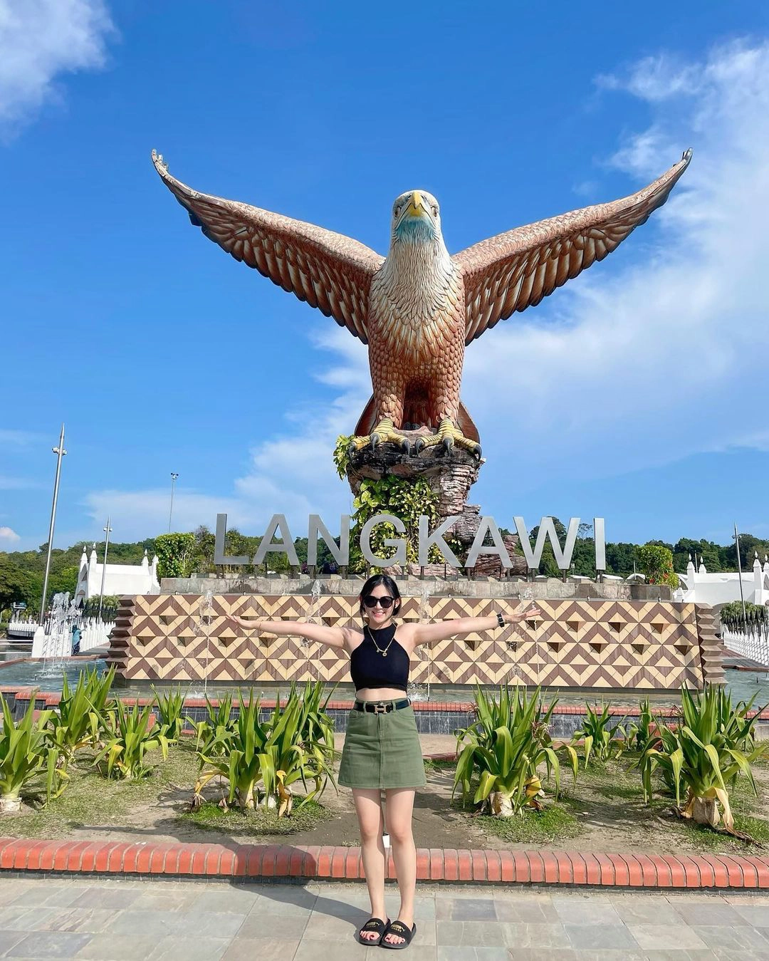 Quảng trường Đại Bàng - Eagle Square, Langkawi. Ảnh: @enen95.