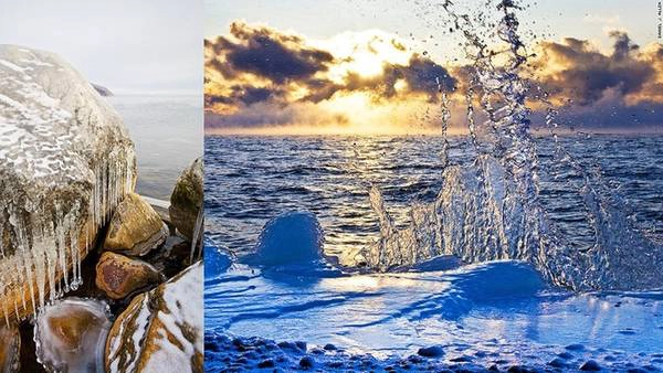 Miền đất thần tiên bị đóng băng: Hồ Baikal được bao bọc bởi băng đá khoảng 4 - 5 tháng mỗi năm. Lớp băng đá này dày và cứng tới mức người dân sống ở đây có thể sử dụng như đường cao tốc. Băng bắt đầu tan từ phía nam hồ vào tháng 4 và tới phía bắc hồ vào đầu tháng 6. 