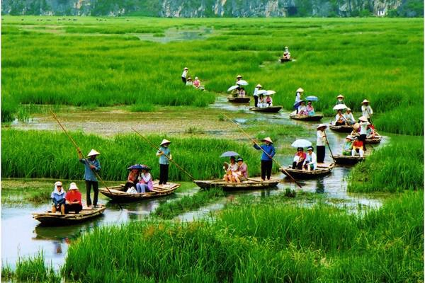 Vịnh không sóng Vân Long. Ảnh: ST Vịnh không sóng Vân Long. Ảnh: ST