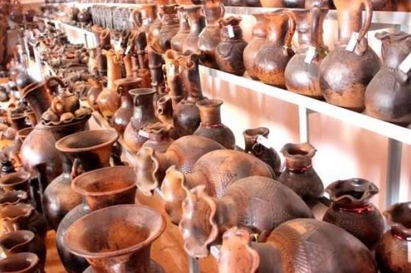 Sản phẩm làm từ gốm. Ảnh: Lệ Trinh. Sản phẩm làm từ gốm. Ảnh: Lệ Trinh.