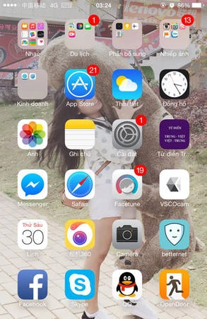 Cài đặt sẵn phần mềm cho iPhone để có thể vào được Facebook ở Trung Quốc