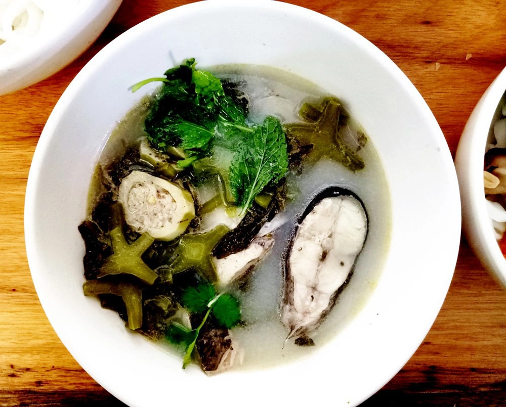 Canh xương rồng