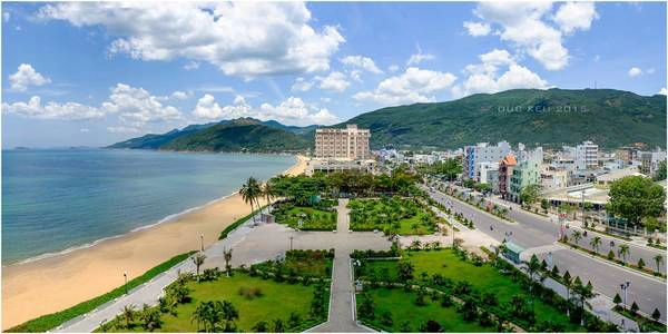 Một góc thành phố Quy Nhơn nhìn từ trên cao. Ảnh: Duc Kieu Một góc thành phố Quy Nhơn nhìn từ trên cao. Ảnh: Duc Kieu