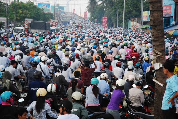 Du lịch Sài Gòn - Kẹt xe giờ đã trở thành lý do chính đáng khi lỡ hẹn ở Sài Gòn.