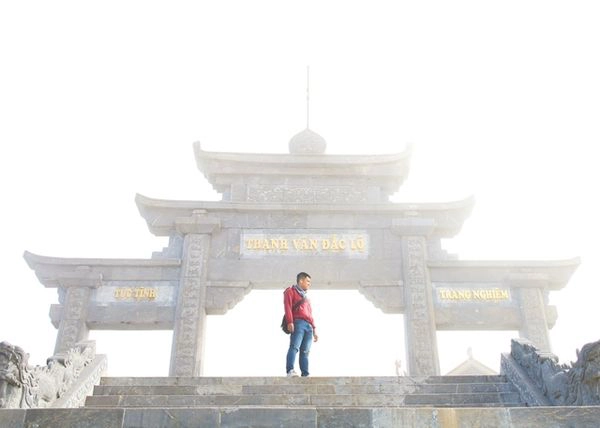 Cổng đầu tiên khi lên Fansipan