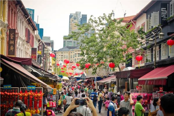 Khu China Town Singapore. Ảnh: Therewillbeasia.com