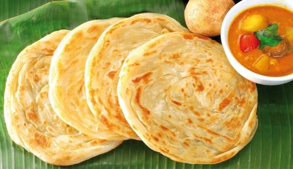 Roti là một món ăn điển hình của cộng đồng người Ấn ở Singapore.