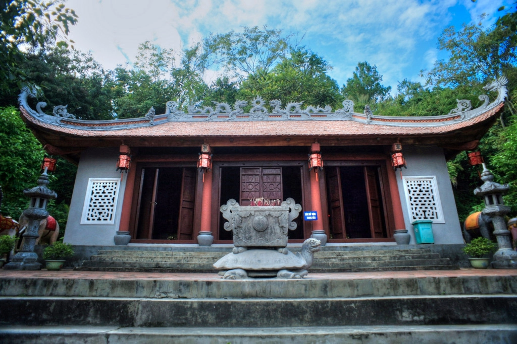 Đền thờ vua Lê Thái Tông. Ảnh: Du lịch Sơn La