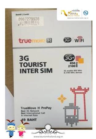  Simcard 3G của mạng True Move
