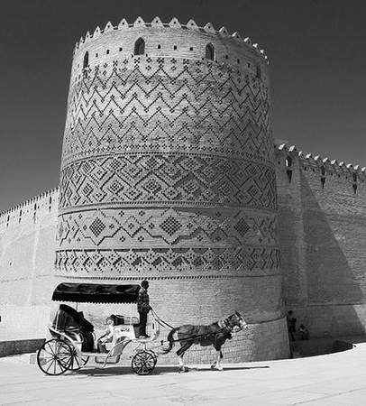 Karim Khani Castle, một phần của cung điện Golestan, thuộc Tehran, Iran. Được Khalvat Karim Khani xây vào năm 1759.