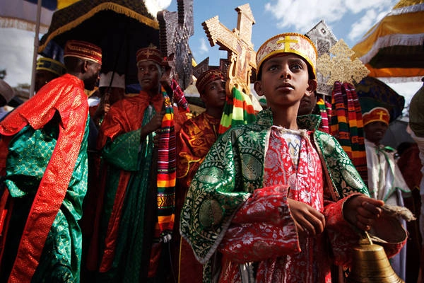 Timkat là lễ hội tuyệt vời nhất trong năm của người Ethiopia. Ảnh: Mitchellkphotos. Timkat là lễ hội tuyệt vời nhất trong năm của người Ethiopia. Ảnh: Mitchellkphotos.
