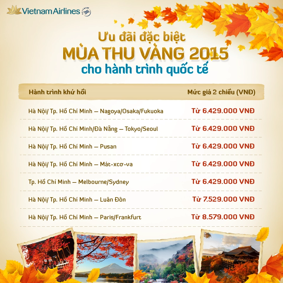 Các chặng bay quốc tế