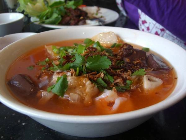 Món bánh canh thơm ngon.