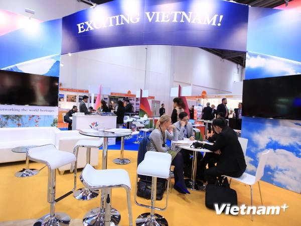 Gian hàng Việt Nam tại Hội chợ Du lịch Thế giới (WTM) 2014.