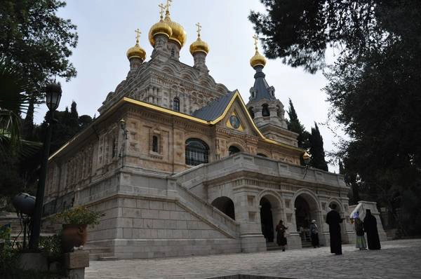 Nhà thờ thánh Maria Madalena, phía đông Jerusalem.