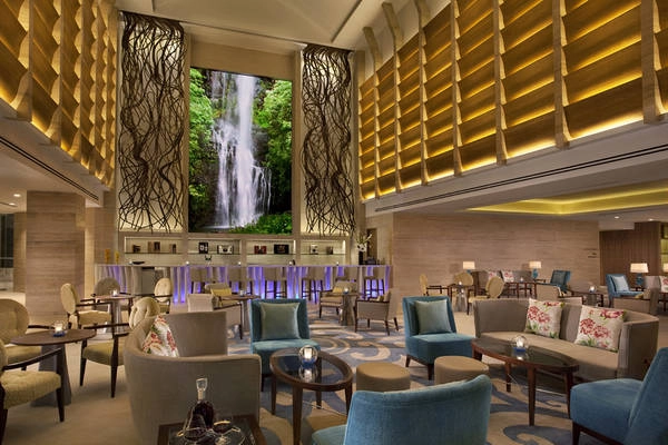 Khu vực lounge ở Equarius Hotel. Khu vực lounge ở Equarius Hotel.