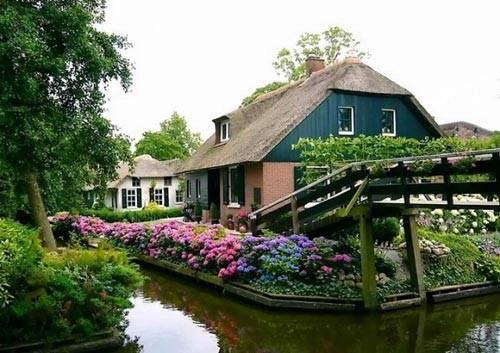 Làng Giethoorn của Hà Lan