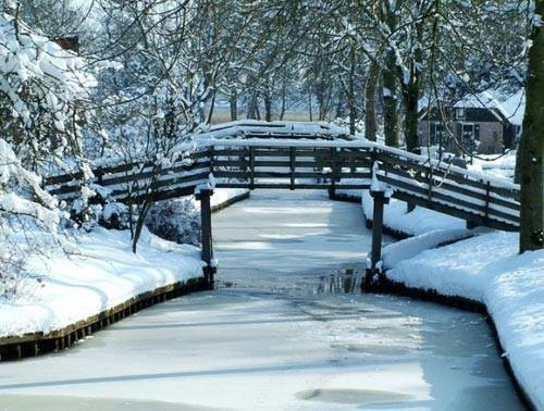 Làng Giethoorn của Hà Lan