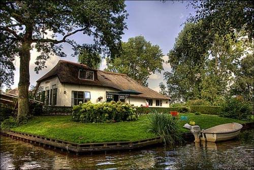 Làng Giethoorn của Hà Lan