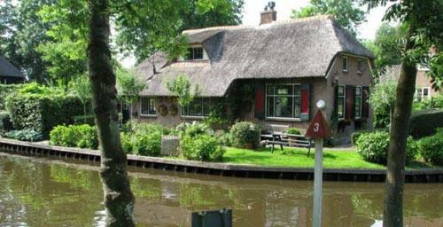 Làng Giethoorn của Hà Lan