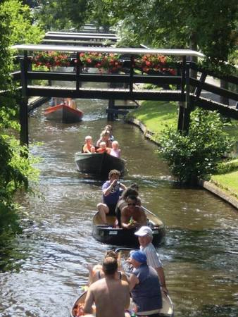 Làng Giethoorn của Hà Lan