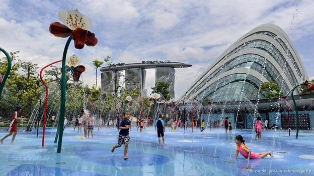 Garden by the Bay của Singapore. Garden by the Bay của Singapore.