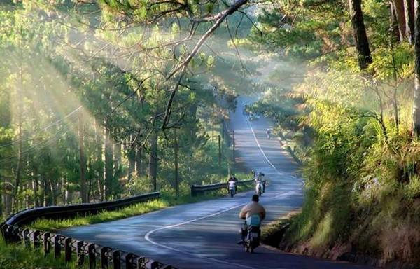 Đoạn đường đẹp như tranh vẽ của đèo Prenn. Ảnh: caonguyendatravel.com. Đoạn đường đẹp như tranh vẽ của đèo Prenn. Ảnh: caonguyendatravel.com.