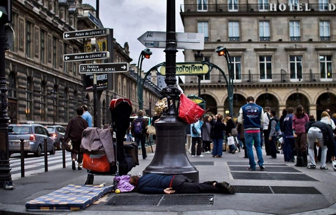 Trung bình 480 người vô gia cư được cho là đã chết trên đường phố của Pháp mỗi năm nhưng con số thực tế ước tính cao gấp 6 lần, theo Culturetrip.