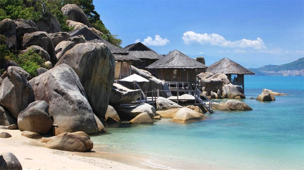 Vịnh Ninh Vân đẹp như trong tiên cảnh. Vịnh Ninh Vân đẹp như trong tiên cảnh.