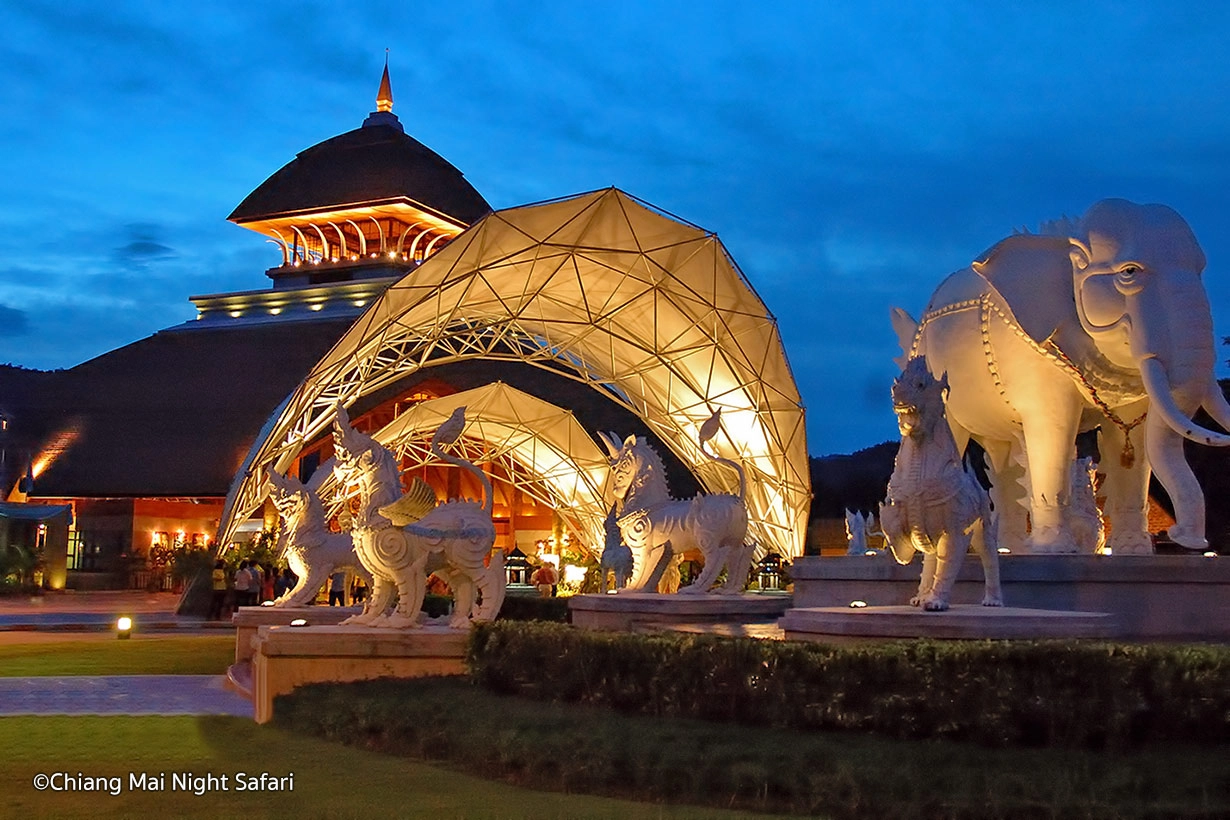 Chiang Mai Night Safari. Ảnh: asiawebdirect Chiang Mai Night Safari. Ảnh: asiawebdirect