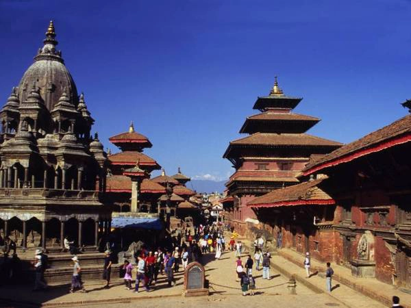 Phong cảnh ở thành phố Kathmandu vô cùng tráng lệ, hùng vĩ