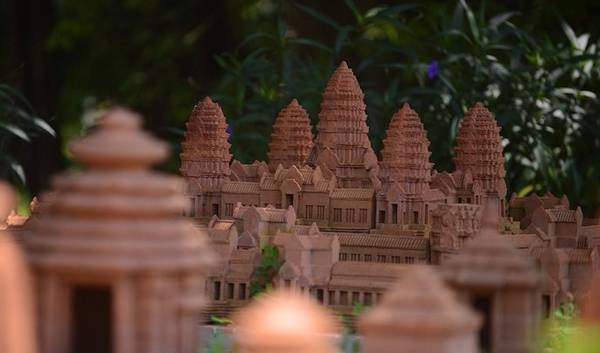 Đền Angkor Wat của Campuchia, di sản thế giới với quần thể kiến trúc đồ sộ và độc đáo.
