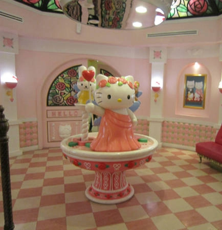 Thế giới mèo Kitty là điểm đến ưa thích của các cô bé và du khách nhí. Thế giới mèo Kitty là điểm đến ưa thích của các cô bé và du khách nhí.