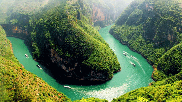 Sông Nho Quế nổi tiếng tuyệt đẹp ở Hà Giang