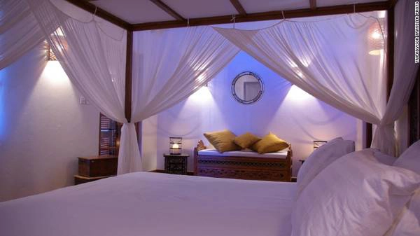 Phòng nghỉ của khách sạn khá rộng rãi và được thiết kế với gam màu trang nhã, thanh lịch.