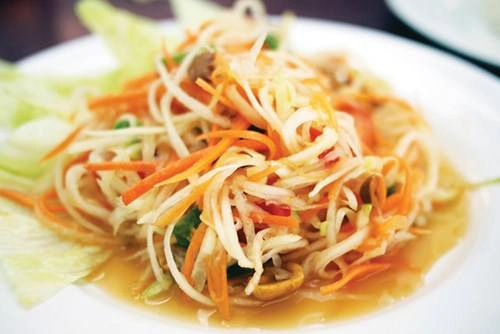 Gỏi đu đủ som tam của Thái Lan Gỏi đu đủ som tam của Thái Lan