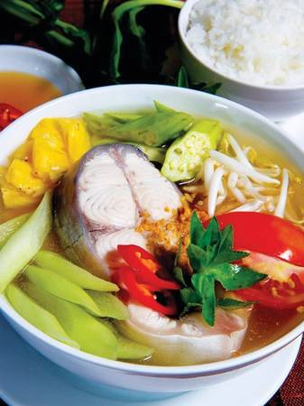Canh chua cá lóc Nam bộ Canh chua cá lóc Nam bộ
