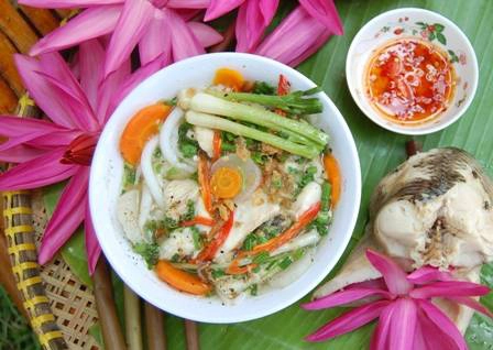 Ẩm thực miền Nam - Bánh canh cá lóc.