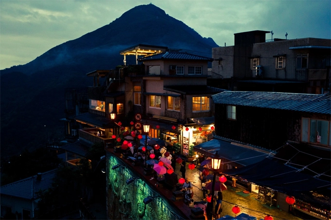 Teahouse là đặc trưng ở Cửu Phần.