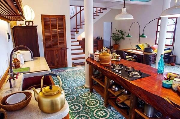 Khu vực nấu ăn với đầy đủ dụng cụ để bạn có thể trổ tài nấu nướng với những người thân yêu. Khu vực nấu ăn với đầy đủ dụng cụ để bạn có thể trổ tài nấu nướng với những người thân yêu.