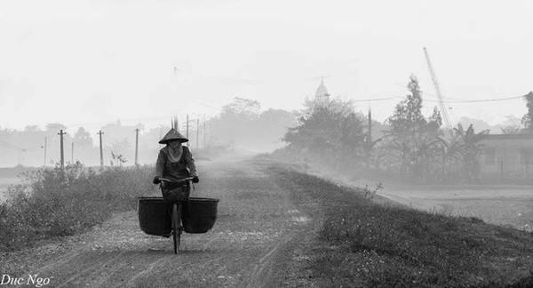 Quê hương là nơi mà mỗi khi nhớ về luôn gợi cho ta cảm giác xao xuyến, bâng khuâng. Ảnh: Đức Ngô. Quê hương là nơi mà mỗi khi nhớ về luôn gợi cho ta cảm giác xao xuyến, bâng khuâng. Ảnh: Đức Ngô.