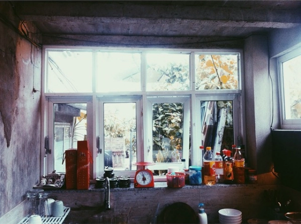 Bếp ở Maison De Tau (Ảnh: @couleur221)
