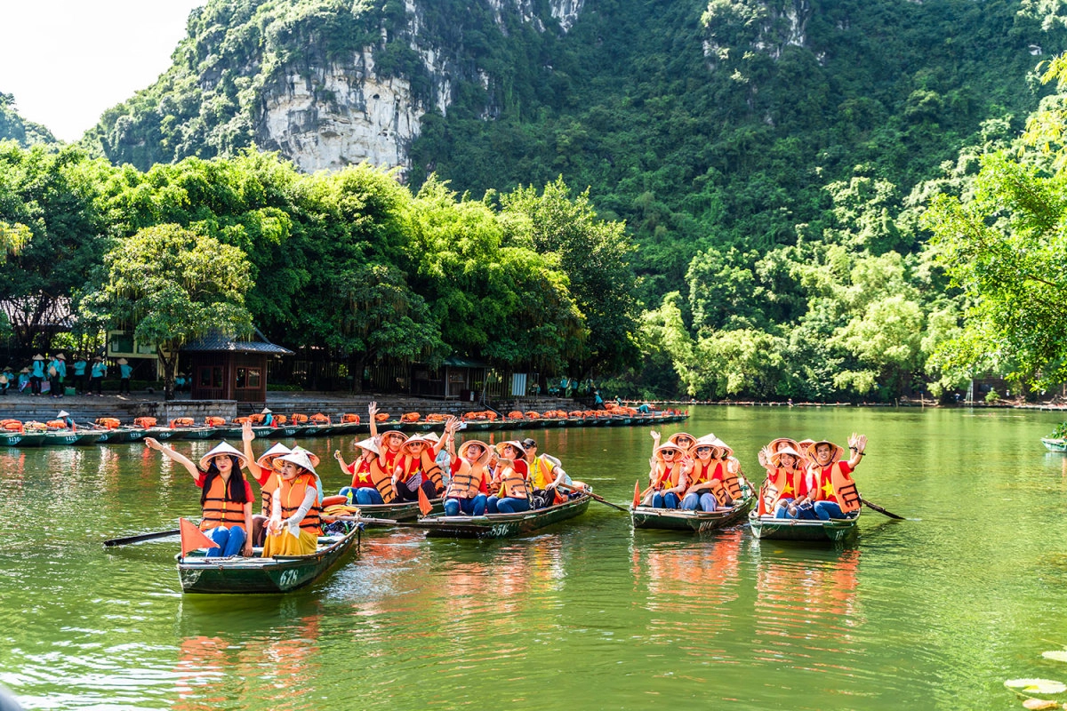 Khu du lịch sinh thái Tràng An. Ảnh: vnexpress