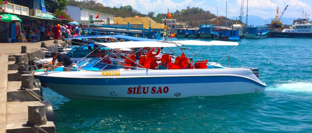 Cano cao tốc ra đảo Nha Trang