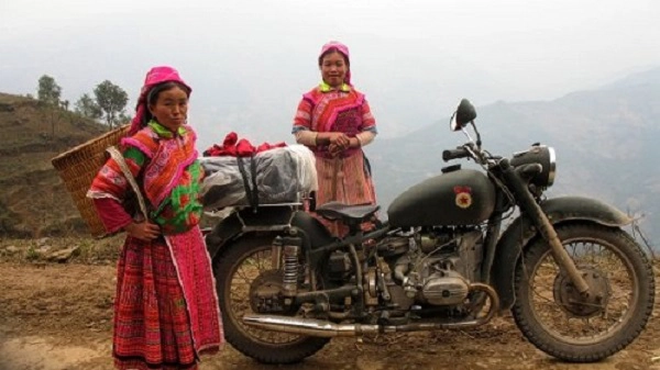 Chiếc Ural 650 trên đường phượt. Ảnh: Cuong's Motorbike Adventure. Chiếc Ural 650 trên đường phượt. Ảnh: Cuong's Motorbike Adventure.