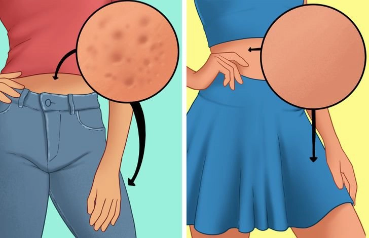 Tránh mặc quần bó giúp phòng ngừa huyết trắng ra nhiều