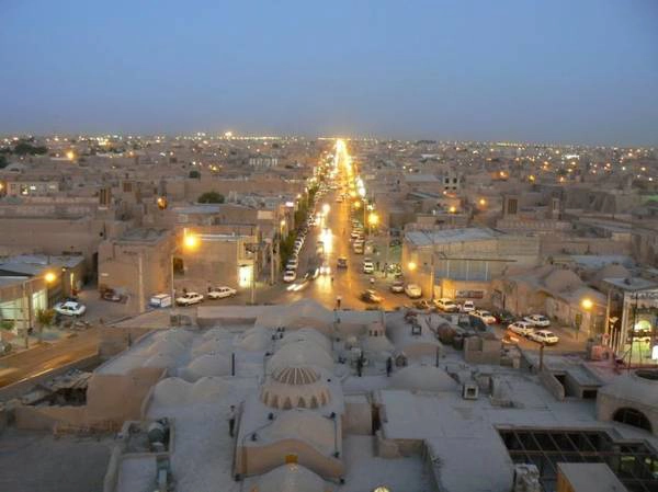 Thành phố cổ Yazd trong ánh chiều buông - Ảnh: panoramio